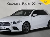 Used Mercedes A200 AMG line 163 HP (119 kW) 2020 White Hatchback