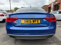 Used Audi A5 Black Edition 272 HP (200 kW) 2015 Blue Coupe