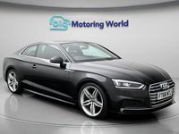 Used Audi A5 S-Line 190 HP (139 kW) 2019 Black Coupe
