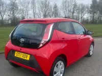 Used Toyota Aygo X-play 69 HP (50 kW) 2017 Red Hatchback