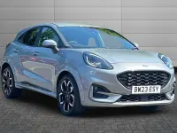 Used Ford Puma ST-Line X 123 HP (90 kW) 2023 Solar silver SUV
