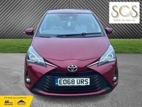 Usado Toyota Yaris 2018 Vermelho Citadino