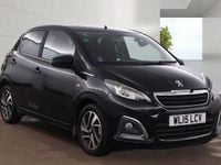 Used Peugeot 108 Allure 82 HP (60 kW) 2015 Black Hatchback