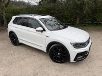 Used VW Tiguan R-line 150 HP (110 kW) 2018 White SUV