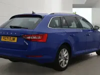 Used Skoda Superb SE Technology 150 HP (110 kW) 2022 Blue Estate