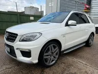 Used Mercedes ML63 AMG AMG 2014 White SUV