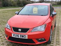 Used Seat Ibiza CONNECT 90 HP (66 kW) 2016 Red Hatchback