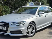 Usado Audi A6 S-Line 177 CV (130 kW) 2012 Plateado Familiar