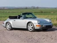Used Porsche 911 Carrera 4 Cabriolet 250 HP (183 kW) 1990 Silver Cabriolet