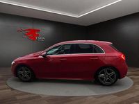 Used Mercedes A180 AMG line 136 HP (100 kW) 2019 Red Hatchback