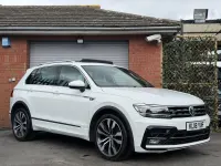 Used VW Tiguan R-line 190 HP (139 kW) 2018 White SUV