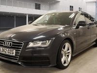 Used Audi A7 S-Line 2012 Blue Hatchback