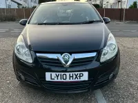 Used Vauxhall Corsa 100 HP (73 kW) 2010 Black Hatchback