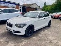 Used BMW 116 Sport Line 136 HP (100 kW) 2012 White Hatchback