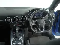 Used Audi TT Black Edition 245 HP (180 kW) 2021 Blue Coupe