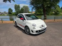 Used Abarth 500 2013 White Hatchback