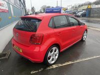Used VW Polo GTI 180 HP (132 kW) 2011 Red Hatchback