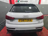 Used Audi Q3 Black Edition 184 HP (135 kW) 2017 White SUV