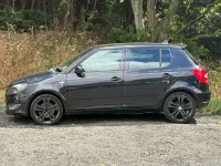 Used Skoda Fabia Monte Carlo 105 HP (77 kW) 2014 Black Hatchback