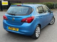 Used Vauxhall Corsa 90 HP (66 kW) 2018 Blue Hatchback