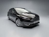 Used Ford Focus Titanium 125 HP (91 kW) 2016 Black Hatchback