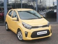 Used Kia Picanto 2023 Yellow Hatchback