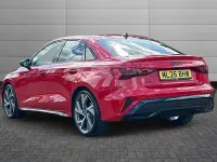 New Audi A3 Black Edition 150 HP (110 kW) 2026 Progressive red Sedan