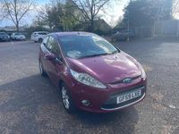 Used Ford Fiesta Zetec 2009 Red Hatchback