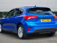 Used Ford Focus Titanium 125 HP (91 kW) 2021 Blue Hatchback