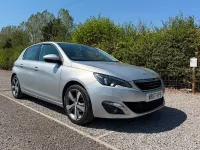 Used Peugeot 308 Allure 110 HP (80 kW) 2017 Silver Hatchback