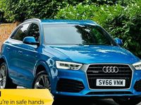 Used Audi Q3 S-line plus 184 HP (135 kW) 2016 Blue SUV