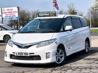 Used Toyota Estima Hybrid 2009 White MPV