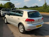 Used VW Golf VII Match 105 HP (77 kW) 2012 Silver Hatchback