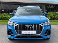 Begagnad Audi Q3 S-Line 150 HK (110 kW) 2022 Blå SUV
