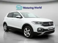 Used VW T-Cross SEL 110 HP (80 kW) 2022 White SUV