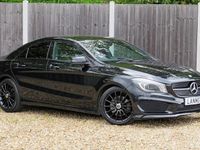 Used Mercedes CLA220 AMG 170 HP (125 kW) 2014 Cosmos black Sedan