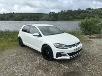 Used VW Golf VII GTD 184 HP (135 kW) 2017 White Hatchback