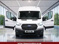 Usado Ford Transit S 130 HP (95 kW) 2021 Branco Van