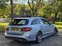 Used Mercedes C300 AMG Line Premium Plus 2016 Silver Estate