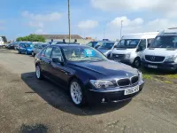 Used BMW 750 Luxury Line 2006 Blue Sedan