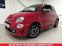 Used Fiat 500 S 69 HP (50 kW) 2018 Red Hatchback