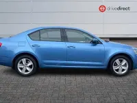 Used Skoda Octavia SE 116 HP (85 kW) 2018 Blue Hatchback