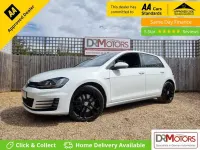 Used VW Golf VII GTD 184 HP (135 kW) 2014 White Hatchback