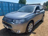 Used Mitsubishi Outlander P-HEV 2015 Grey Estate