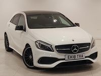 Used Mercedes A200 AMG Line Premium Plus 156 HP (114 kW) 2018 White Hatchback