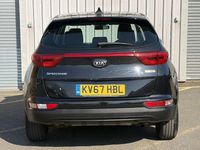 Used Kia Sportage 115 HP (84 kW) 2017 Black SUV