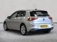 Used VW Golf VII Style 150 HP (110 kW) 2020 Silver Hatchback