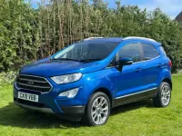 Used Ford Ecosport Titanium 100 HP (73 kW) 2019 Blue SUV