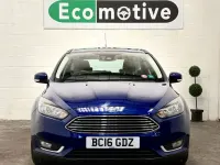 Usado Ford Focus Titanium 125 HP (91 kW) 2016 Azul Citadino