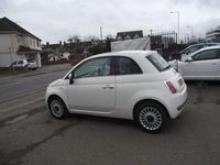 Used Fiat 500 Lounge 69 HP (50 kW) 2011 White Hatchback